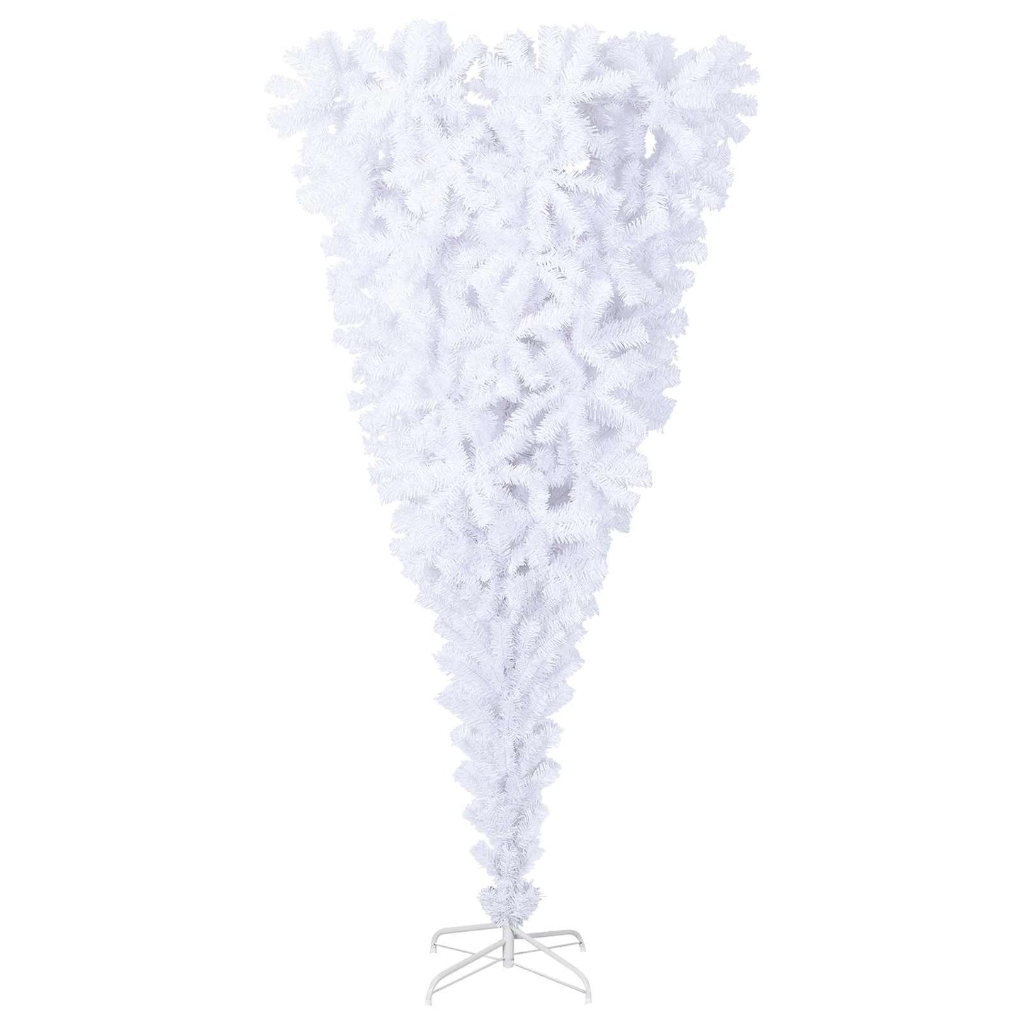 Albero di Natale artificiale Bianco 240 cm PVC e Acciaio | homemem39