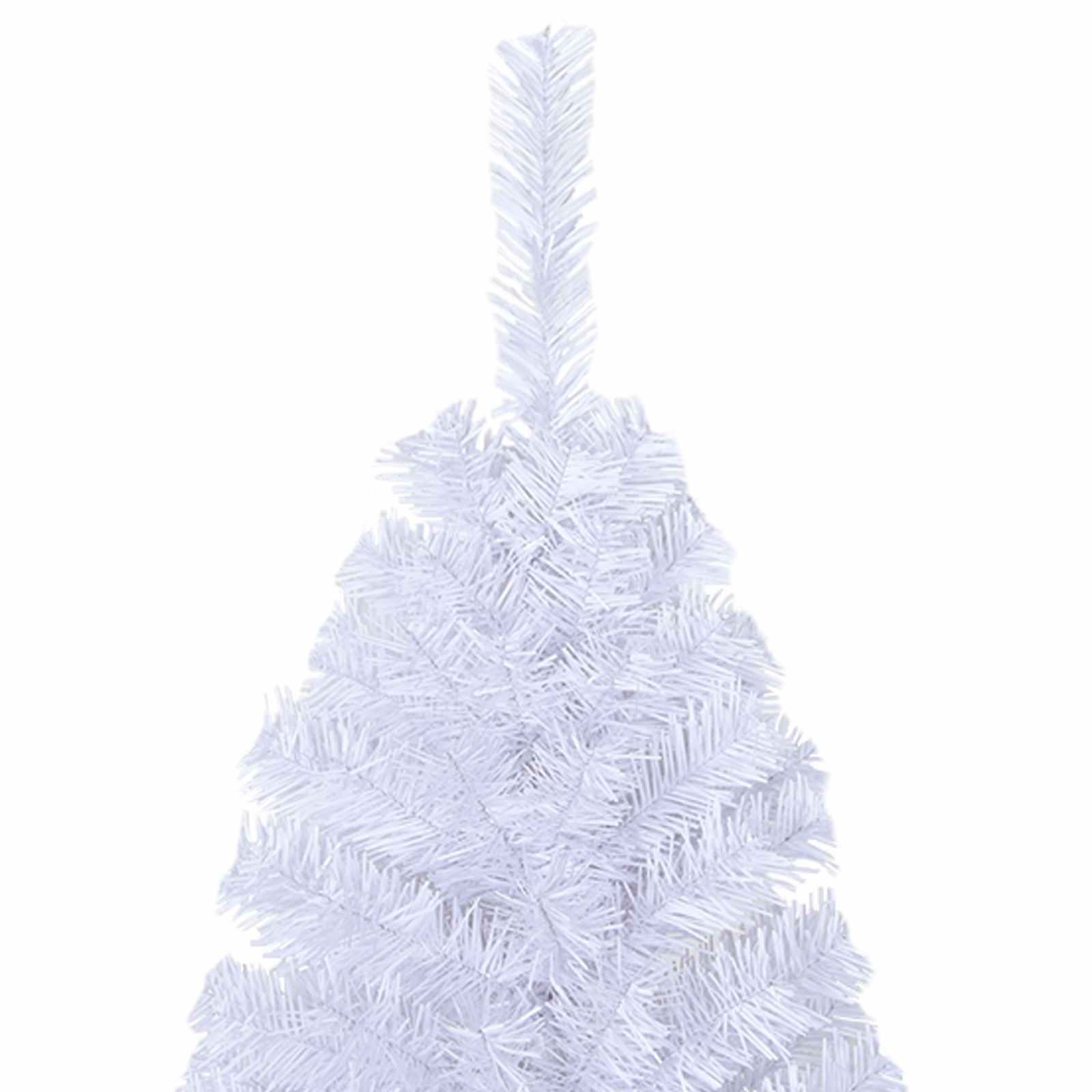 Albero di Natale artificiale Bianco 120 cm PVC e Acciaio | homemem39
