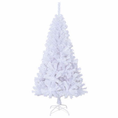 Albero di Natale artificiale Bianco 120 cm PVC e Acciaio | homemem39