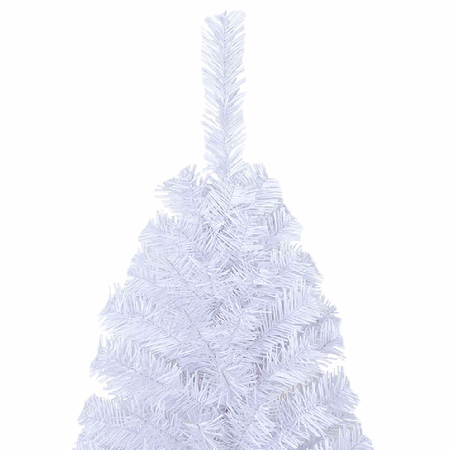 Albero di Natale artificiale Bianco 180 cm PVC e Acciaio