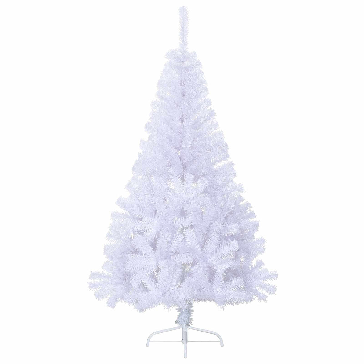 Albero di Natale artificiale Bianco 120 cm PVC e Acciaio | homemem39