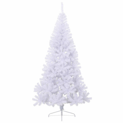 Albero di Natale artificiale Bianco 210 cm PVC e Acciaio | homemem39