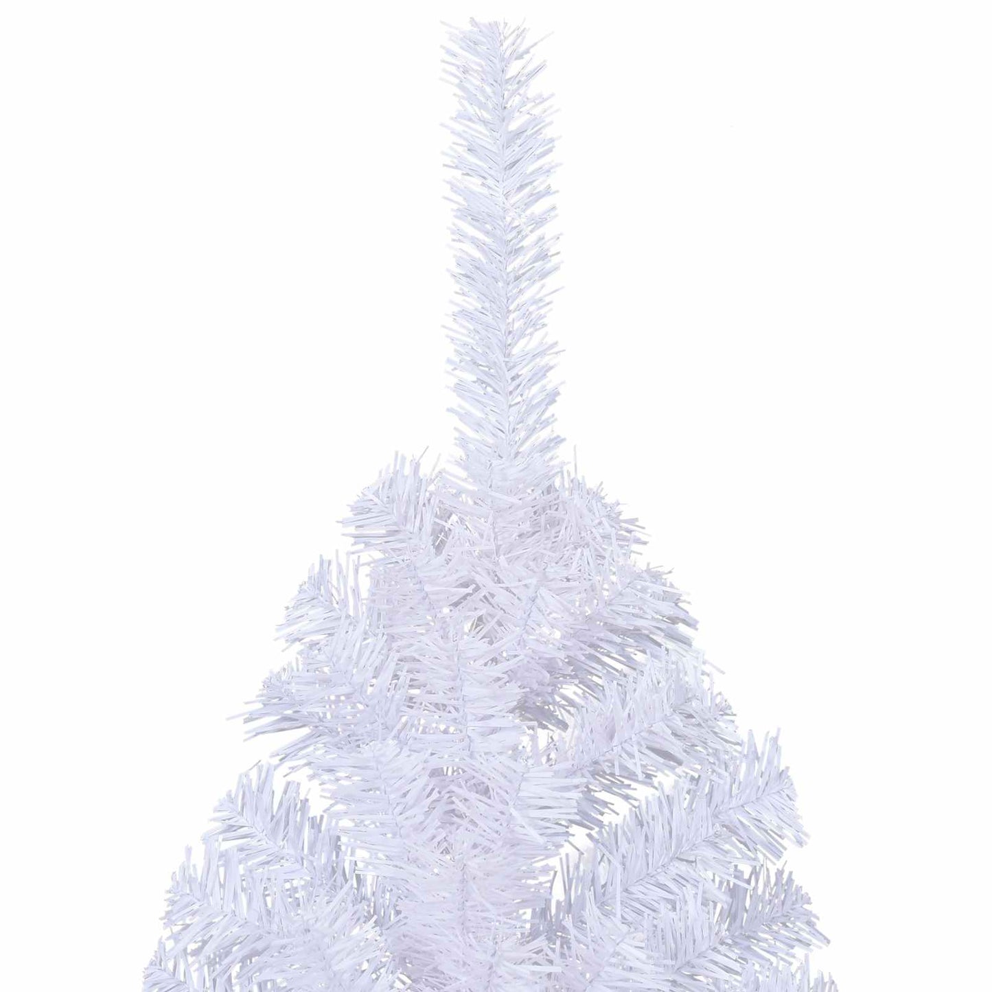 Albero di Natale artificiale Bianco 240 cm PVC e Acciaio