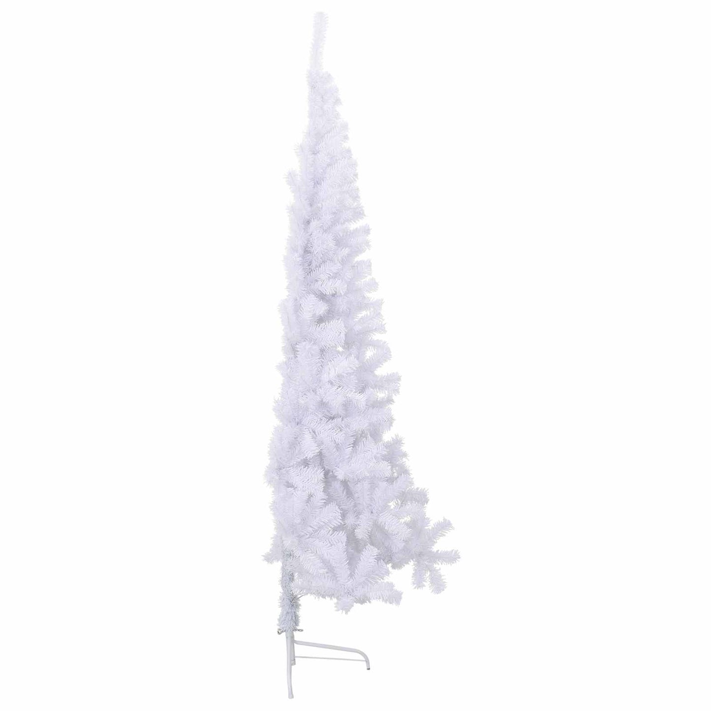 Albero di Natale artificiale Bianco 240 cm PVC e Acciaio