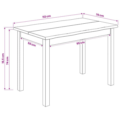Tavolo da pranzo EKAI Bianco 112 x 70 x 76,5 cm | homemem39