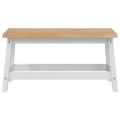 Panchina da pranzo EKAI Bianco 91,5 x 29 x 45,5 cm | homemem39