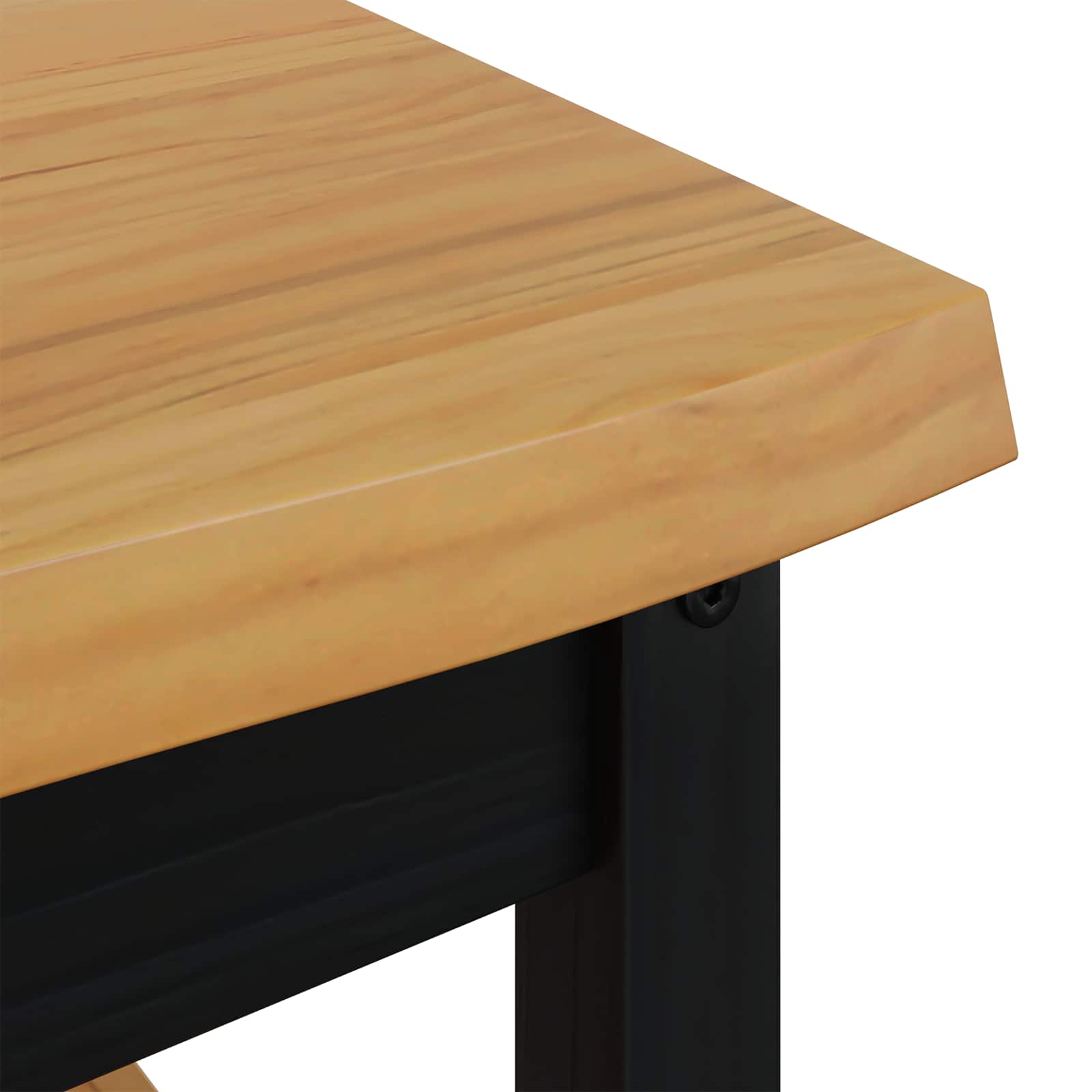 Tavolino da salotto EKAI Nero 100 x 60 x 45,5 cm | homemem39