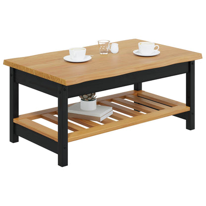 Tavolino da salotto EKAI Nero 100 x 60 x 45,5 cm | homemem39