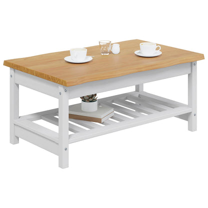 Tavolino da salotto EKAI Bianco 100 x 60 x 45,5 cm | homemem39