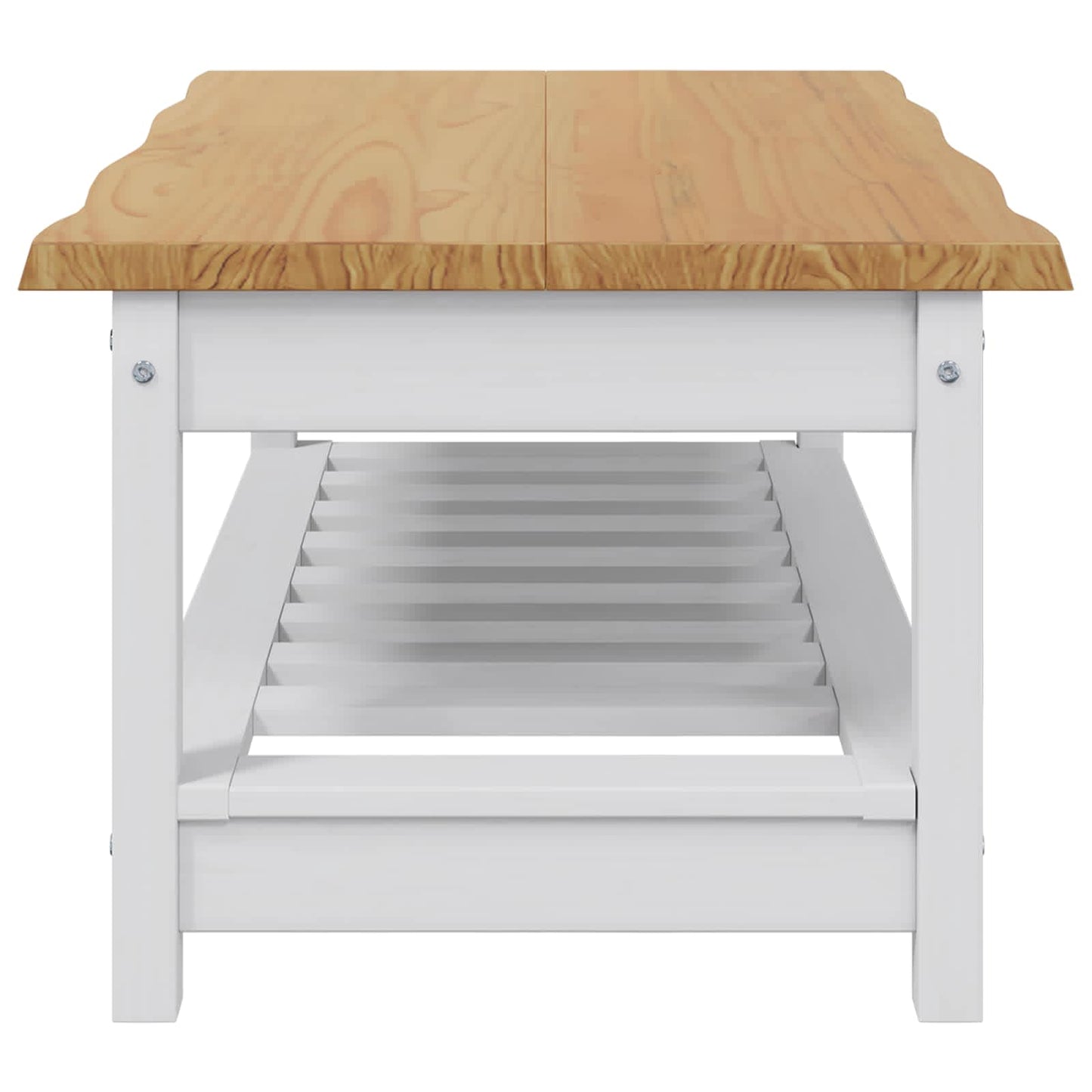 Tavolino da salotto EKAI Bianco 100 x 60 x 45,5 cm | homemem39