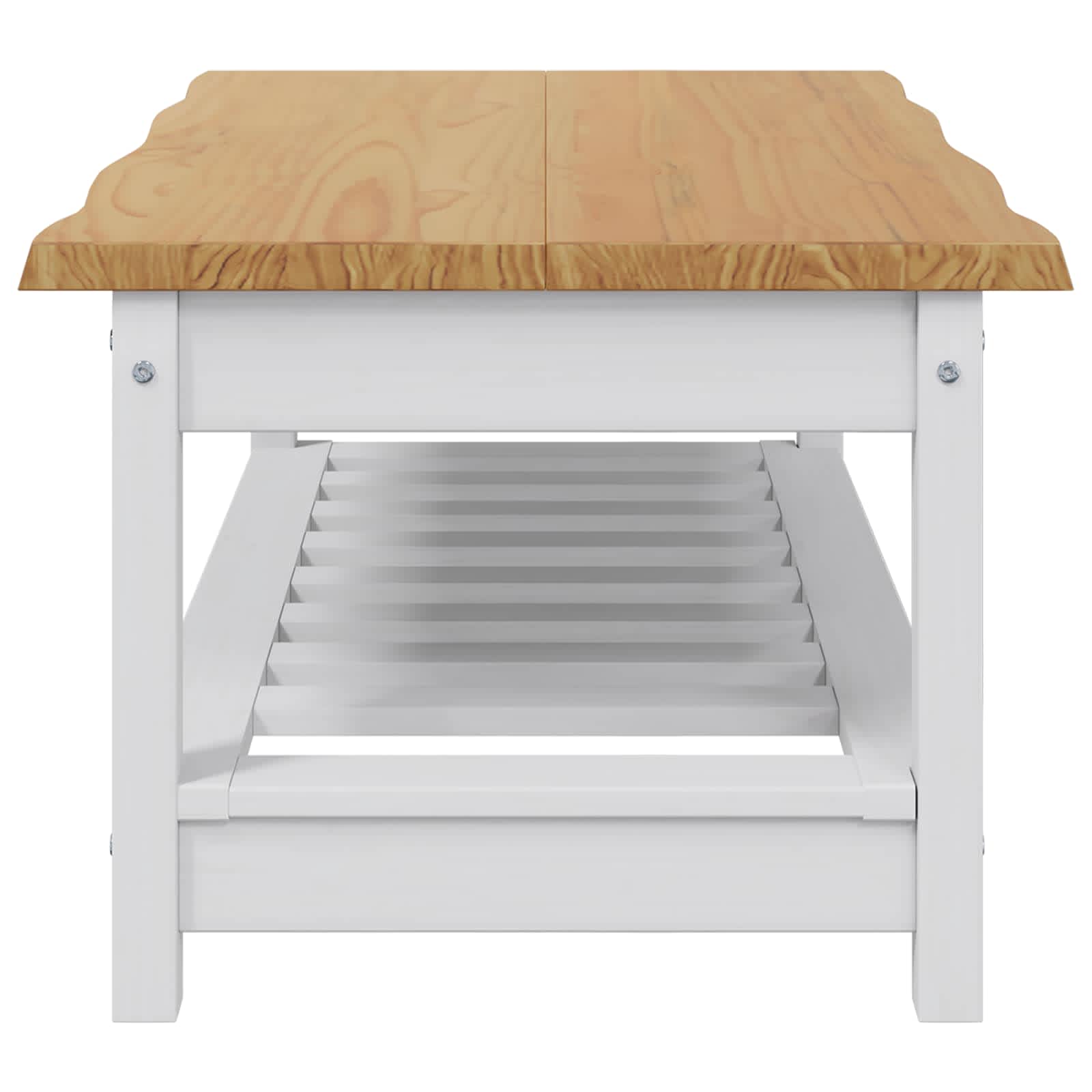 Tavolino da salotto EKAI Bianco 100 x 60 x 45,5 cm | homemem39