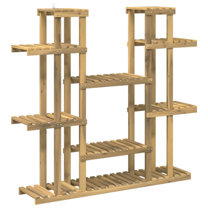 Supporto per piante Bianco 123 x 25 x 114,5 cm | homemem39