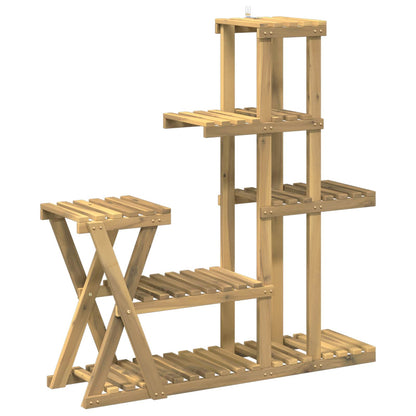 Supporto per piante Bianco 95 x 25 x 101,5 cm