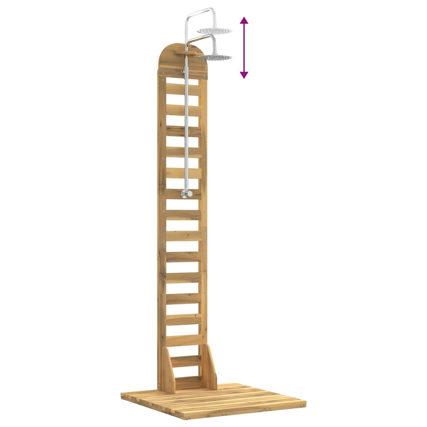 Doccia da esterno 225 cm Bianco | homemem39