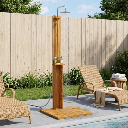 Doccia da esterno 217 cm Naturale | homemem39