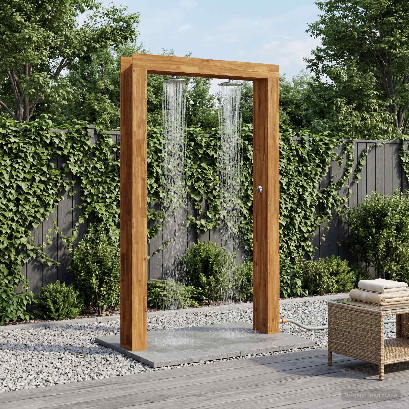 Doccia da esterno 226 cm Naturale | homemem39