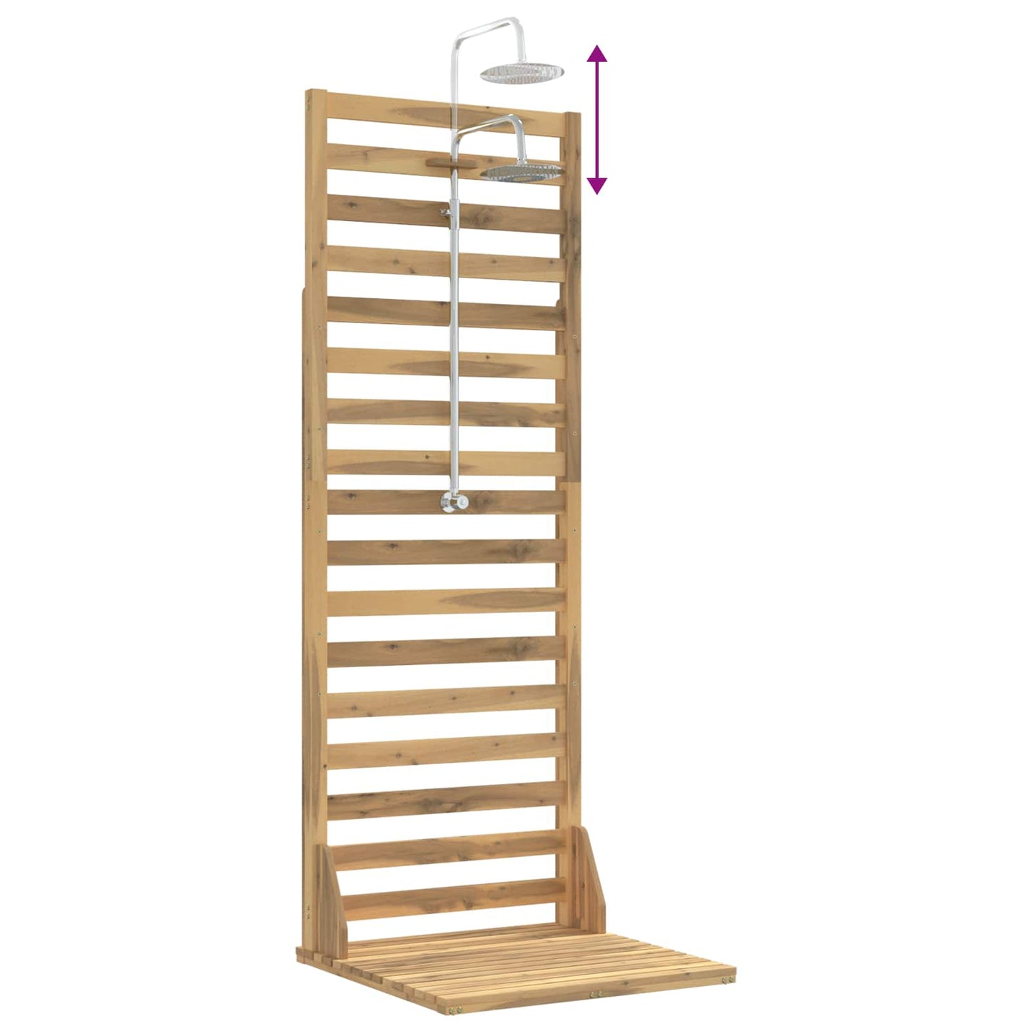Doccia da esterno 205,5 cm Bianco | homemem39
