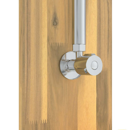 Doccia da esterno 257 cm Bianco | homemem39