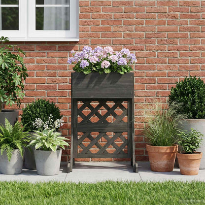 Trellis da Giardino Verticale Grigio 48 x 30 x 70,5 cm | homemem39