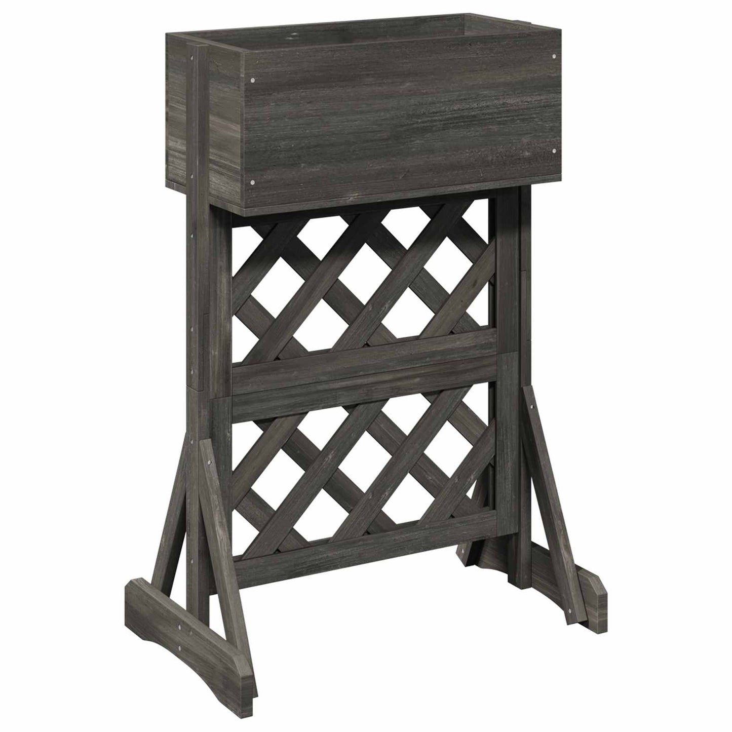 Trellis da Giardino Verticale Grigio 48 x 30 x 70,5 cm | homemem39