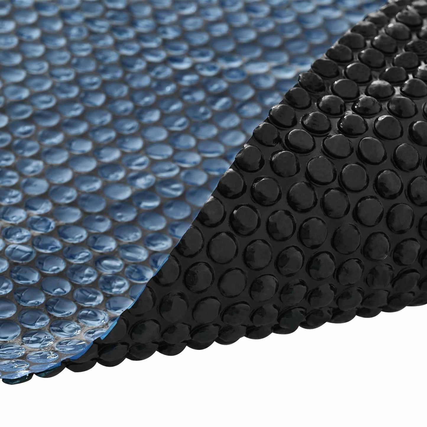 Copertura per piscina extra pesante Nero e Blu 549 cm PE | homemem39