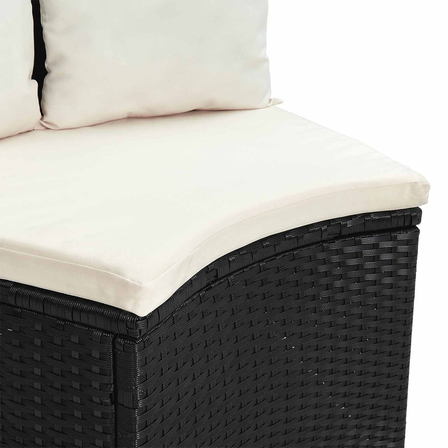 Set di divani 2 pcs Nero | homemem39