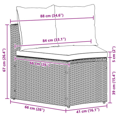 Set di divani 2 pcs Grigio | homemem39
