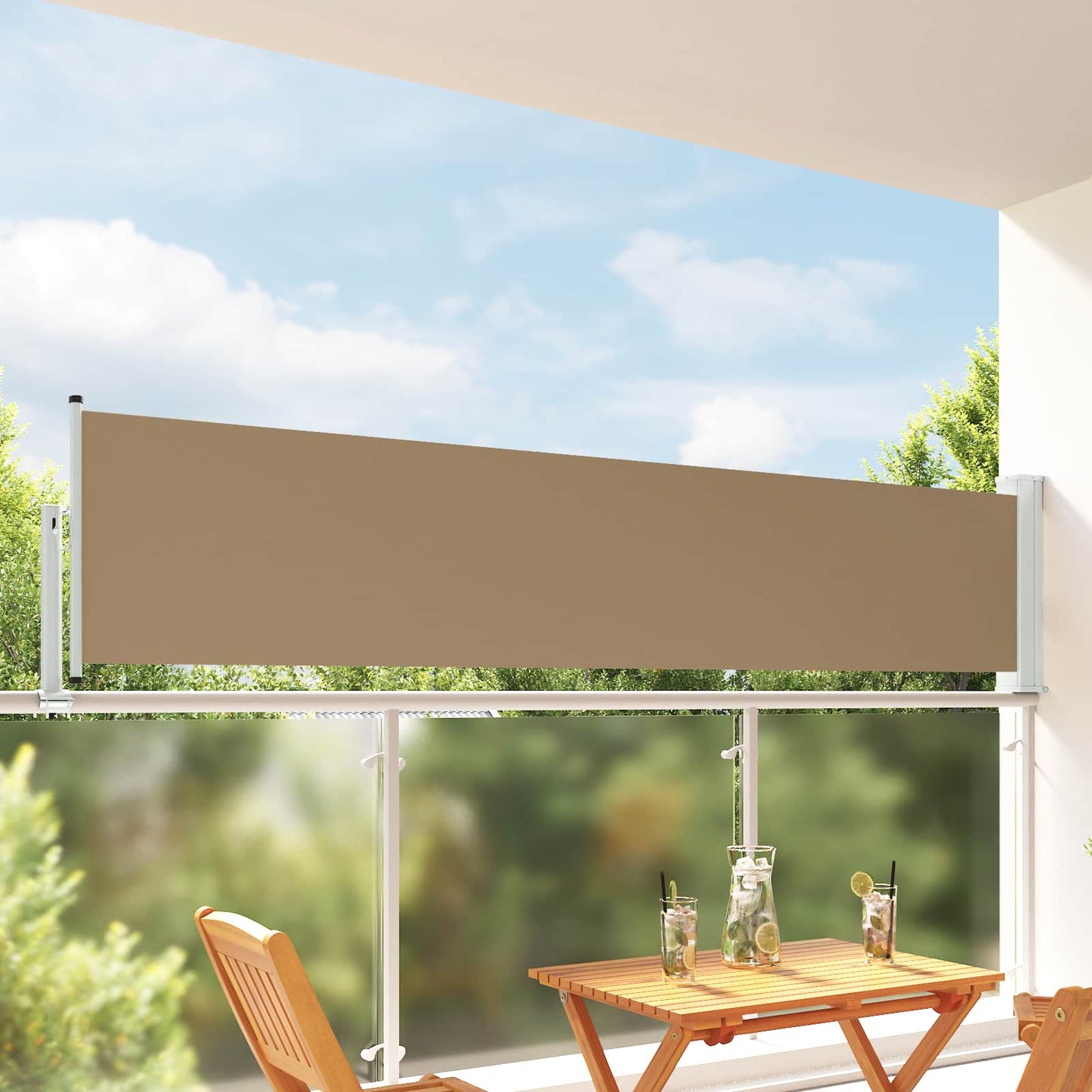 Tenda laterale 100% poliestere ferro acciaio | homemem39