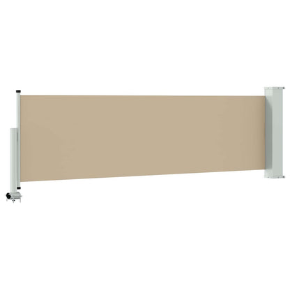 Tenda laterale 80 x 300 cm 100% poliestere ferro acciaio