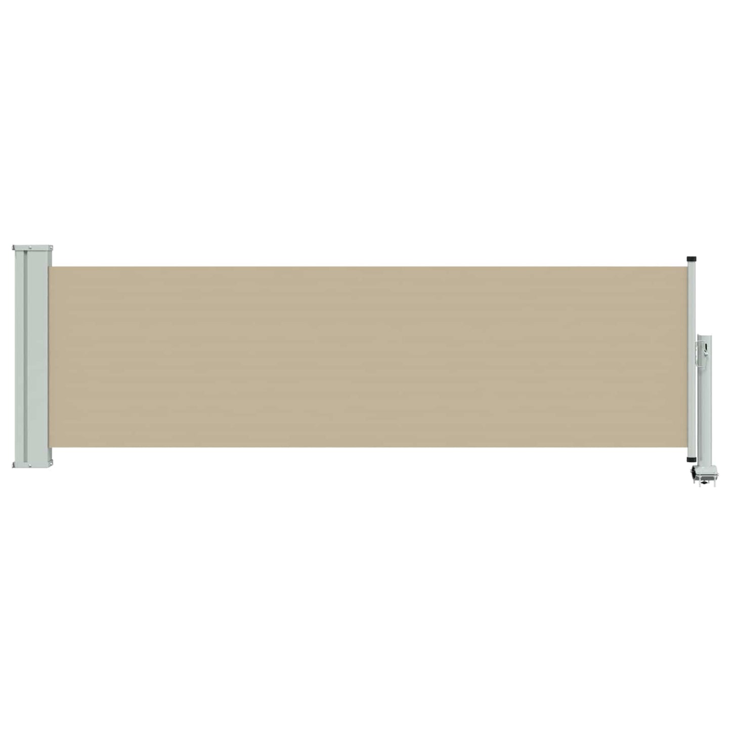 Tenda laterale 80 x 300 cm 100% poliestere ferro acciaio
