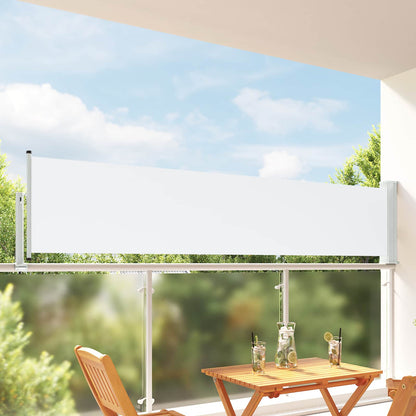 Tenda laterale 100 x 300 cm 100% poliestere ferro acciaio
