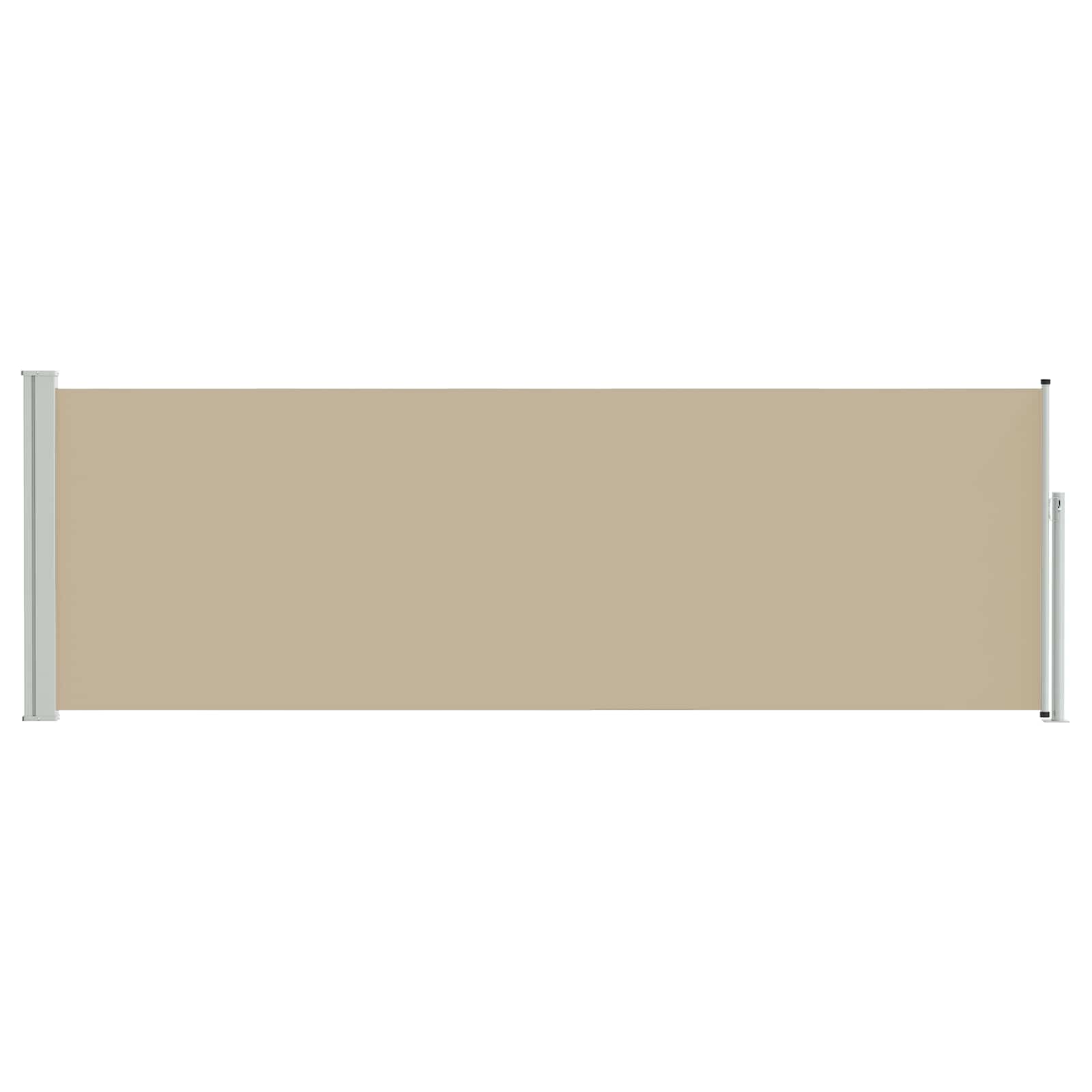 Tenda laterale retrattile Beige 300 x 100 cm Poliestere | homemem39