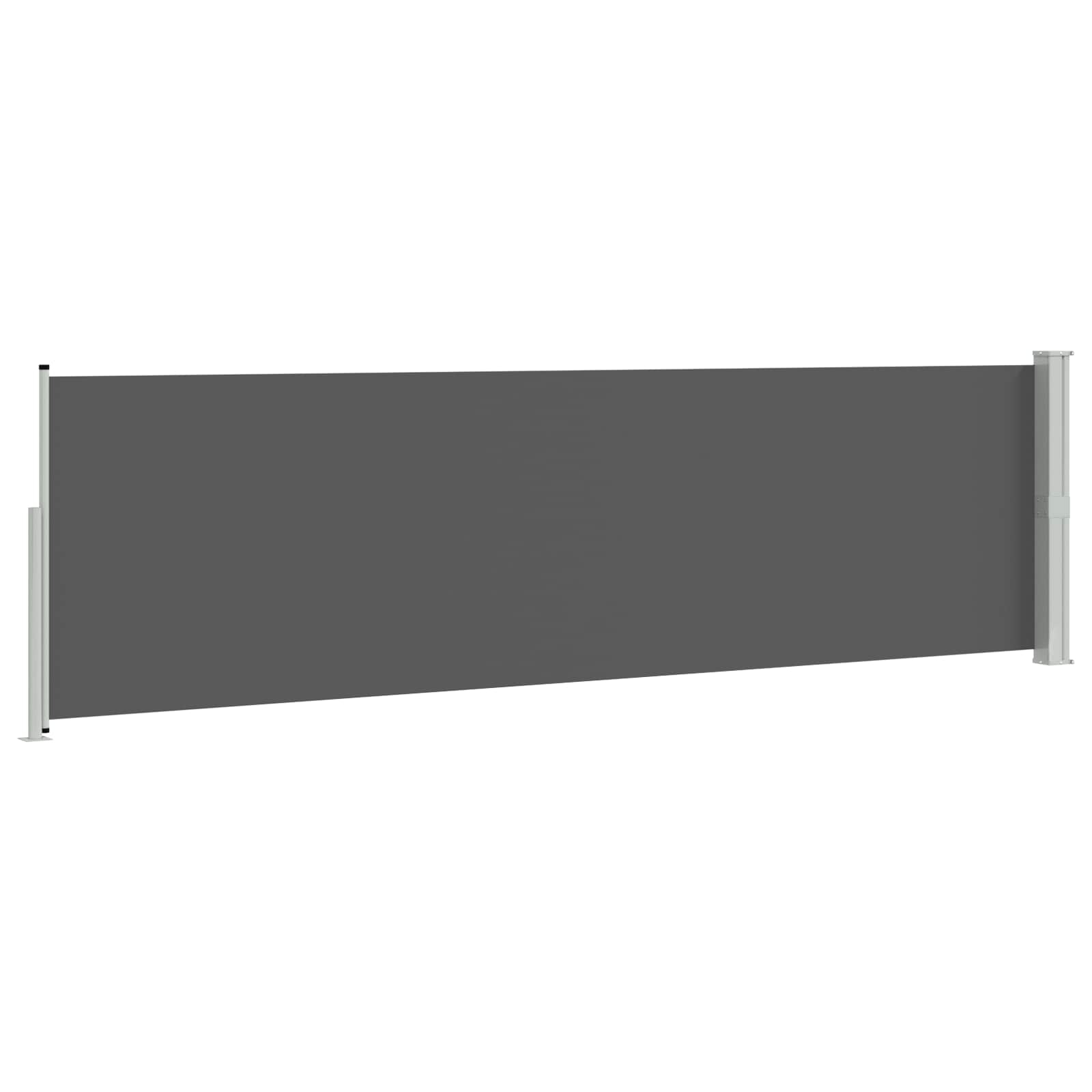 Tenda laterale retrattile Antracite 300 x 140 cm Poliestere | homemem39