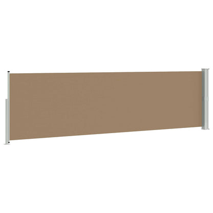 Tenda laterale retrattile Tortora 300 x 170 cm Poliestere | homemem39