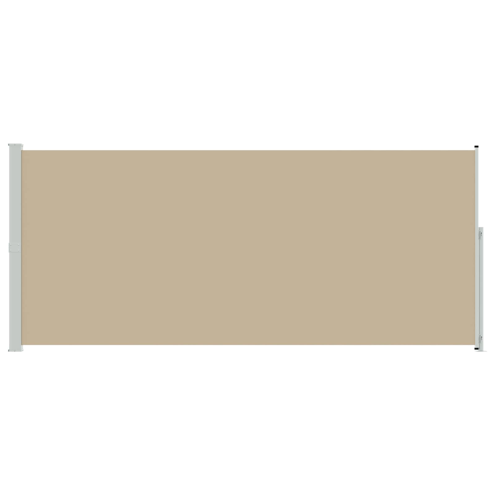 Tenda laterale retrattile Beige 300 x 220 cm Poliestere | homemem39