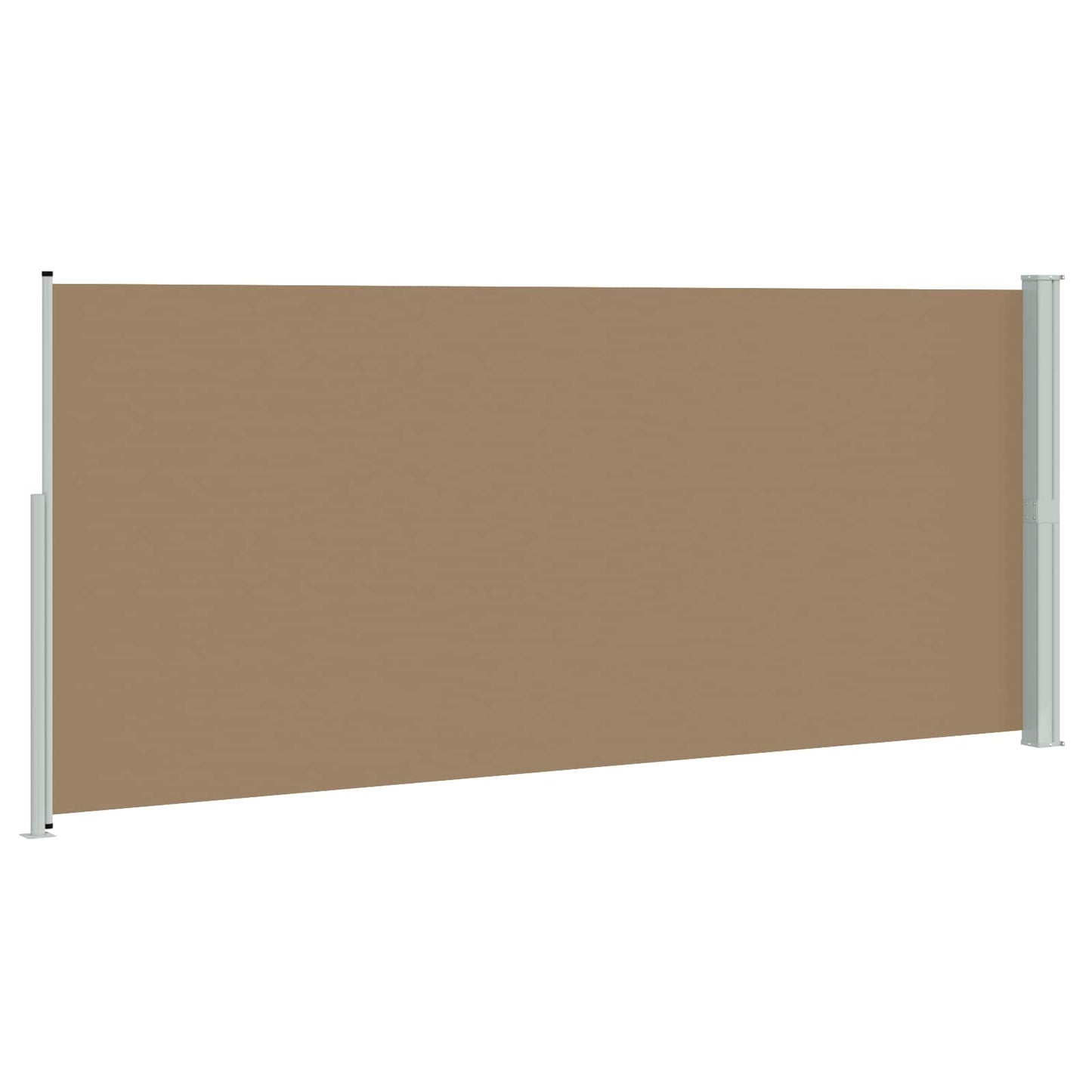 Tenda laterale retrattile Tortora 300 x 220 cm Poliestere | homemem39