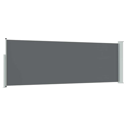 Tenda laterale retrattile Antracite 500 x 100 cm Poliestere | homemem39