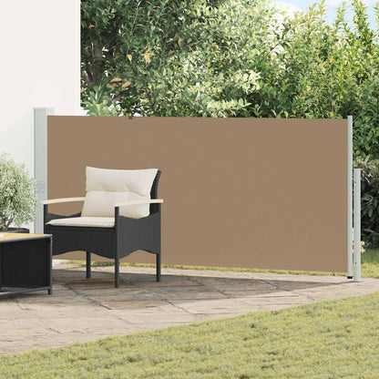 Tenda laterale retrattile Tortora 500 x 160 cm Poliestere | homemem39