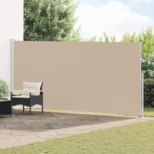 Tenda laterale retrattile 100% poliestere ferro acciaio | homemem39