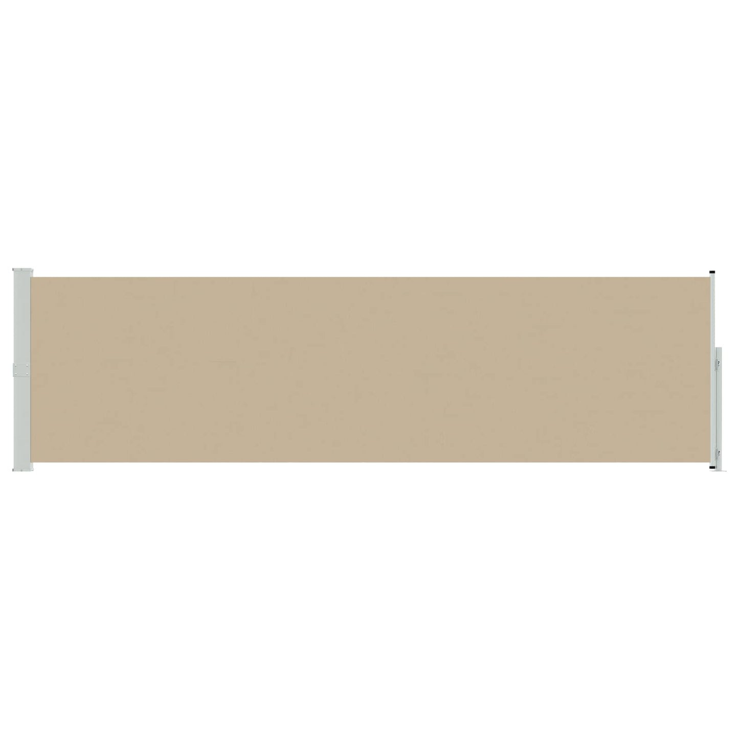 Tenda laterale retrattile Beige 600 x 160 cm Poliestere | homemem39