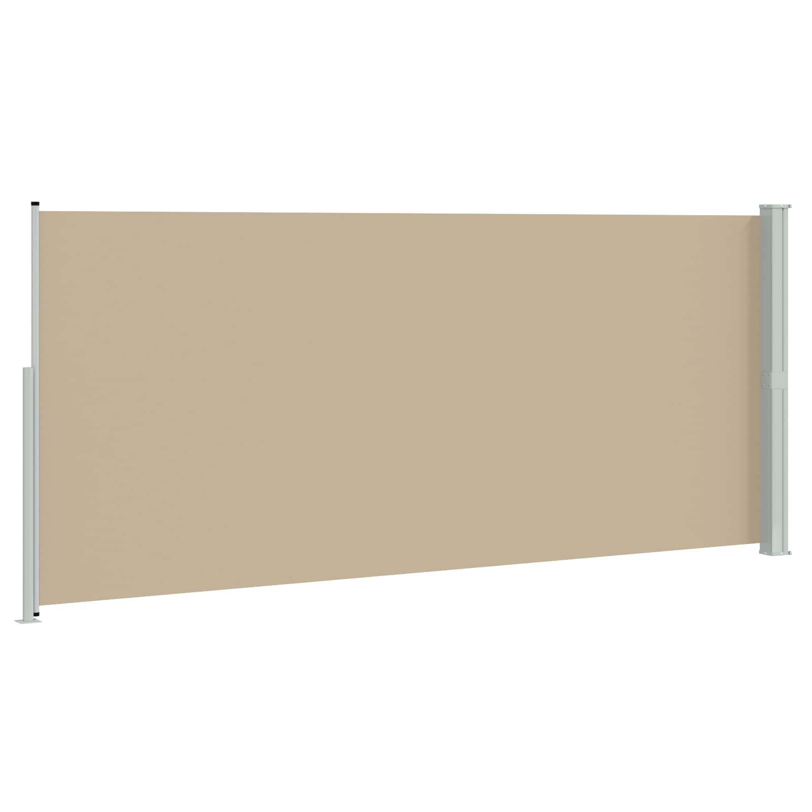Tenda laterale retrattile Beige 600 x 200 cm Poliestere | homemem39