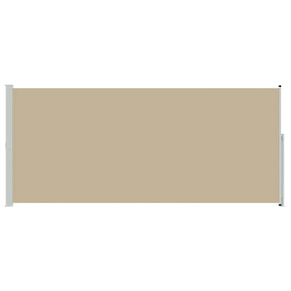 Tenda laterale retrattile Beige 600 x 200 cm Poliestere
