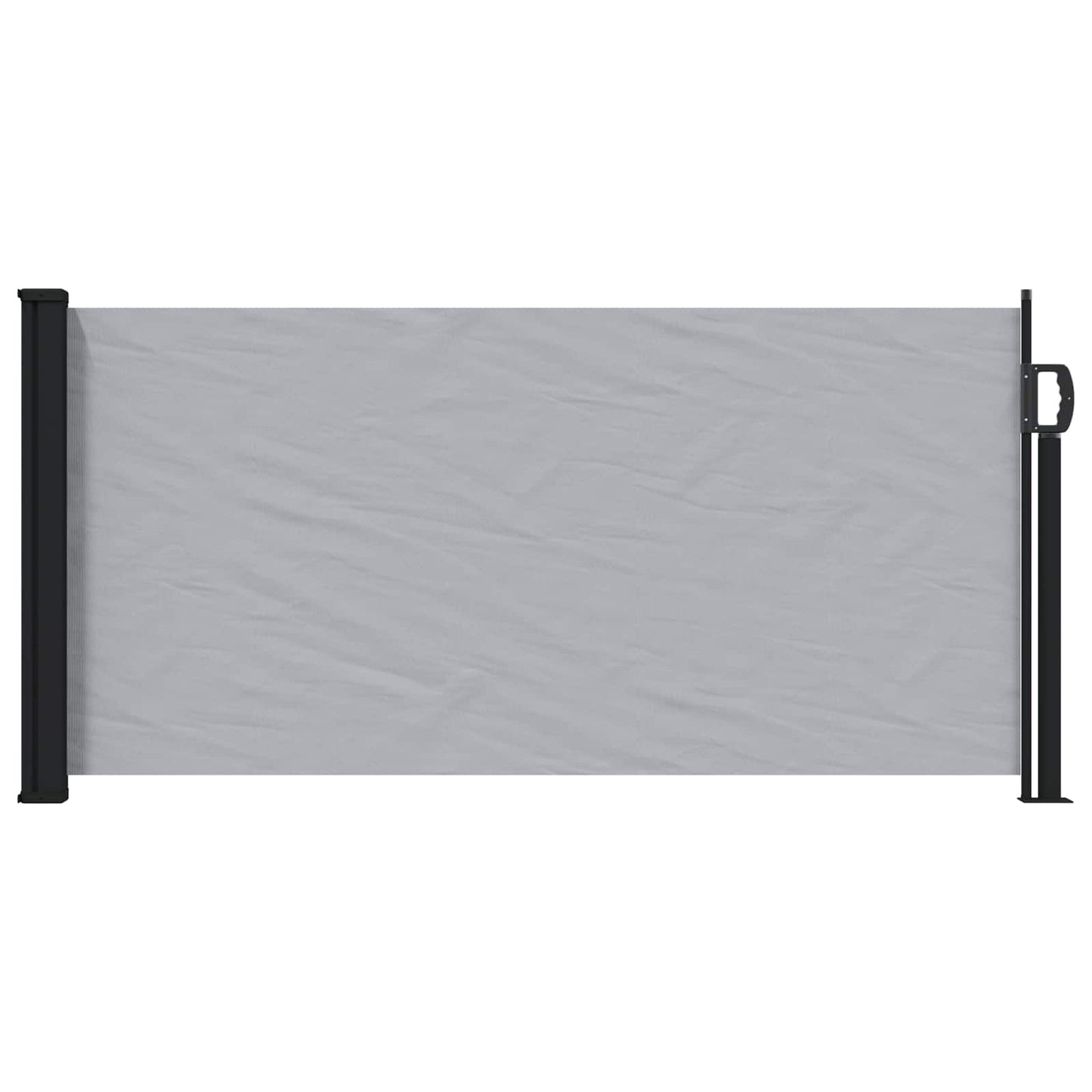 Tenda laterale retrattile Grigio 300 x 100 cm Poliestere