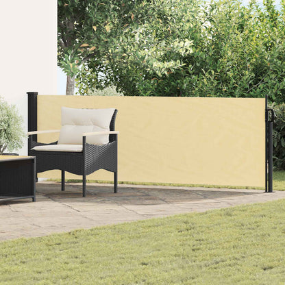 Tenda laterale retrattile Sabbia 300 x 100 cm Poliestere