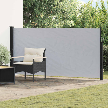 Tenda laterale retrattile Grigio 300 x 117 cm Poliestere