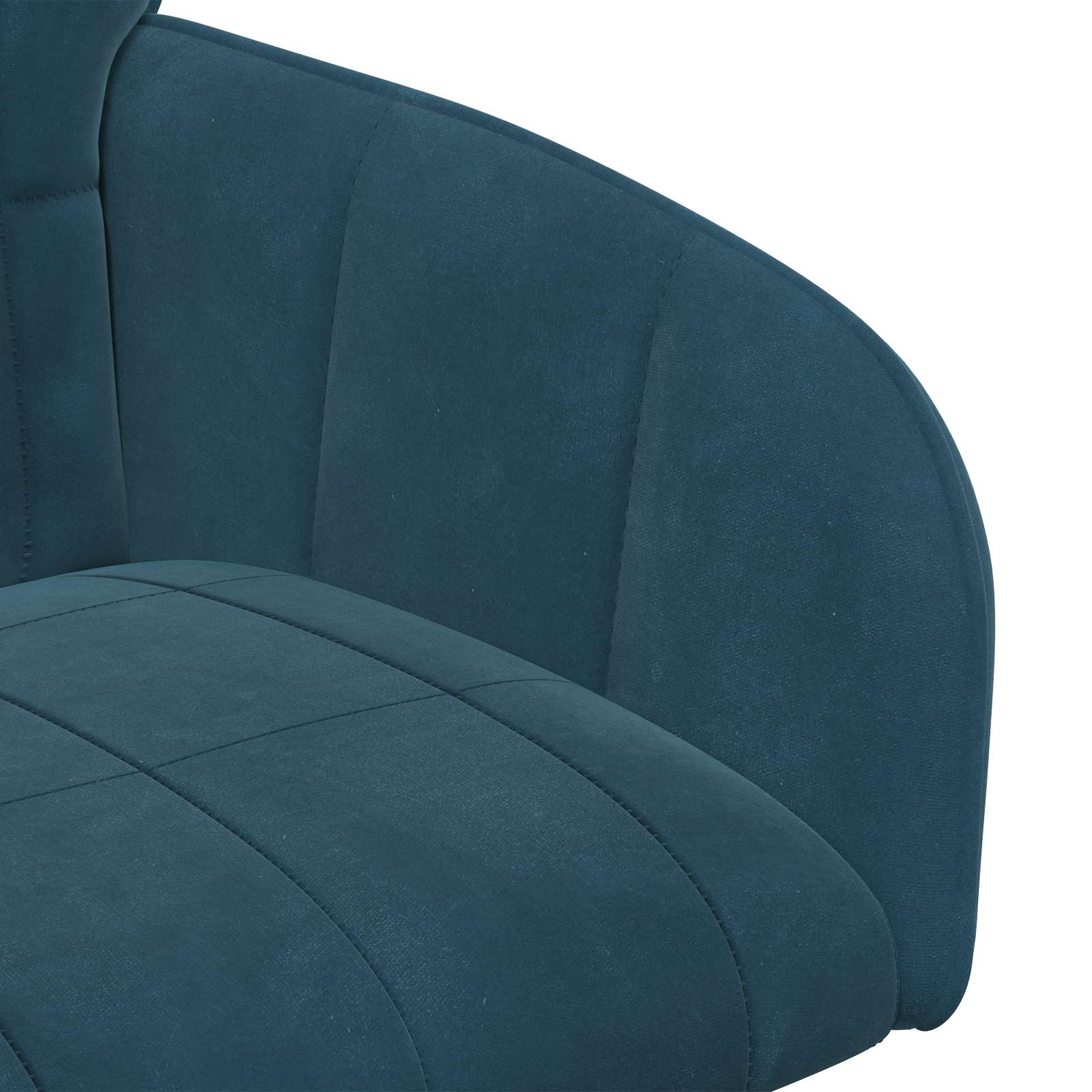 Sedie da pranzo 4 pcs Velluto Blu 57 x 50 x 85 cm | homemem39