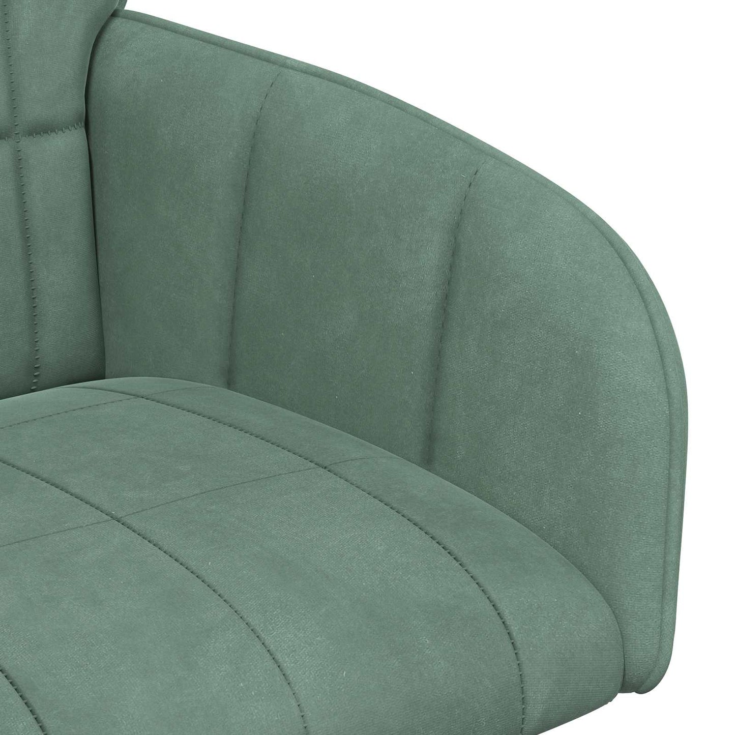 Sedie da pranzo 4 pcs Velluto Verde Mare 57 x 50 x 85 cm | homemem39