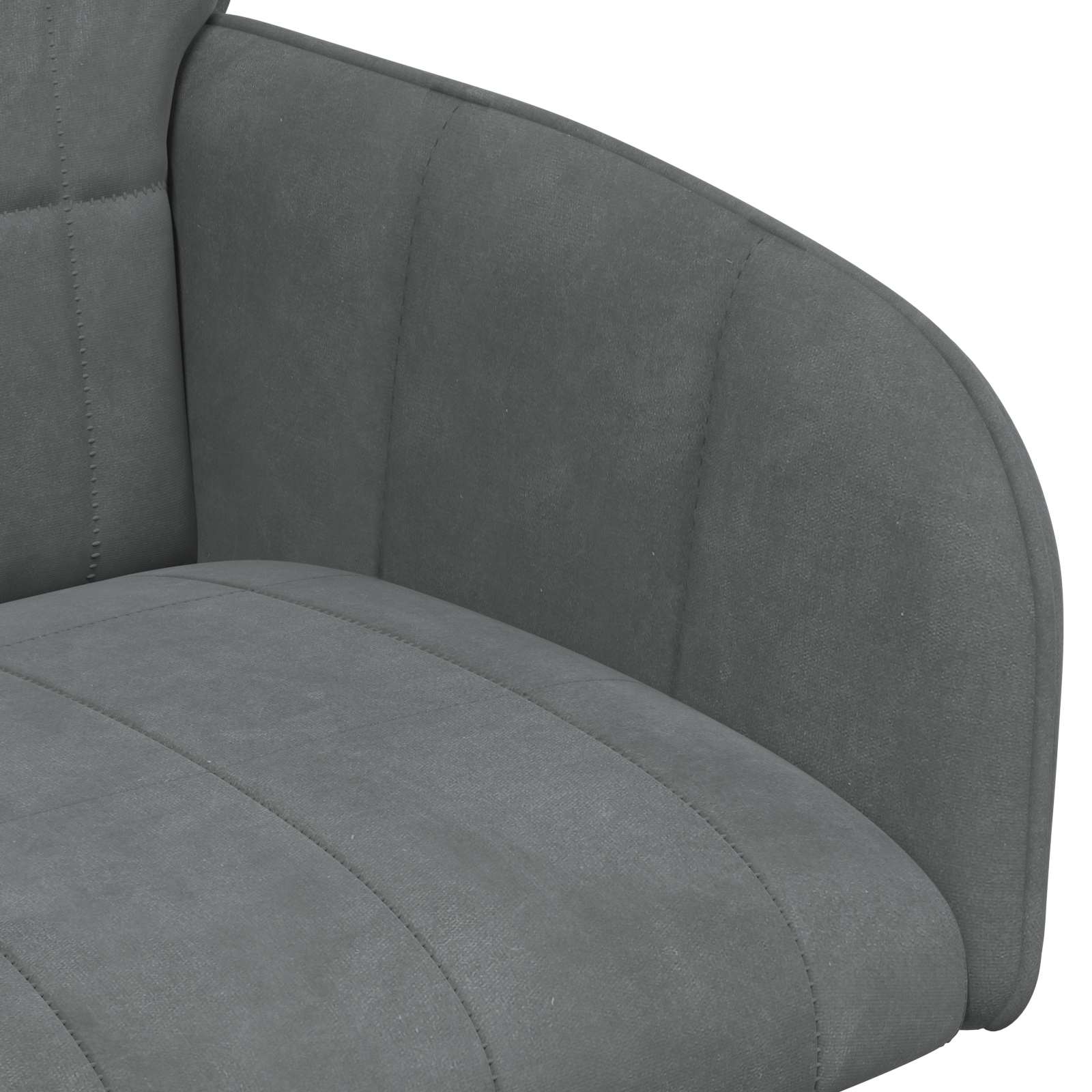 Sedie da pranzo 6 pcs Velluto Grigio Scuro 57 x 50 x 85 cm | homemem39