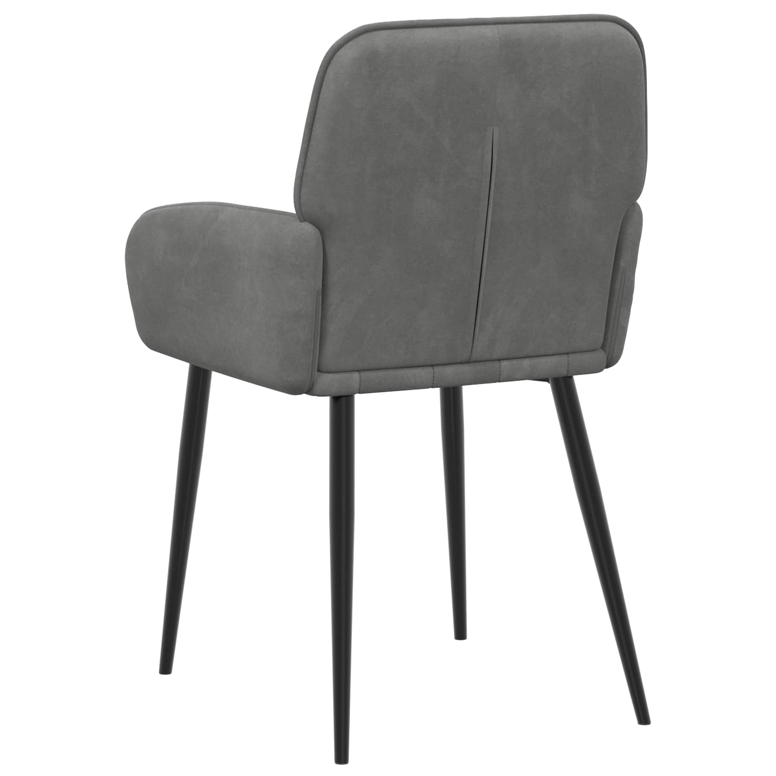 Sedie da pranzo 6 pcs Velluto Grigio Scuro 57 x 50 x 85 cm | homemem39
