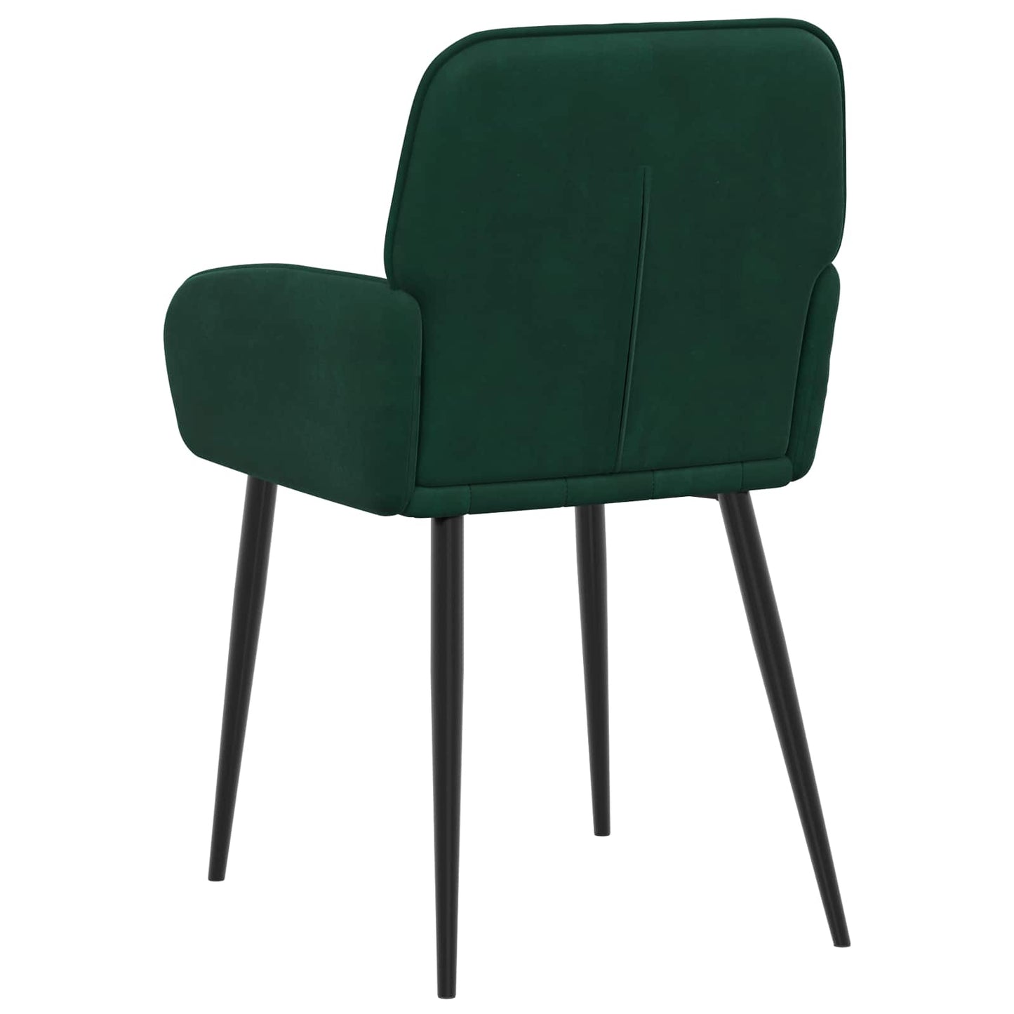 Sedie da pranzo 6 pcs Velluto Verde Scuro 57 x 50 x 85 cm | homemem39